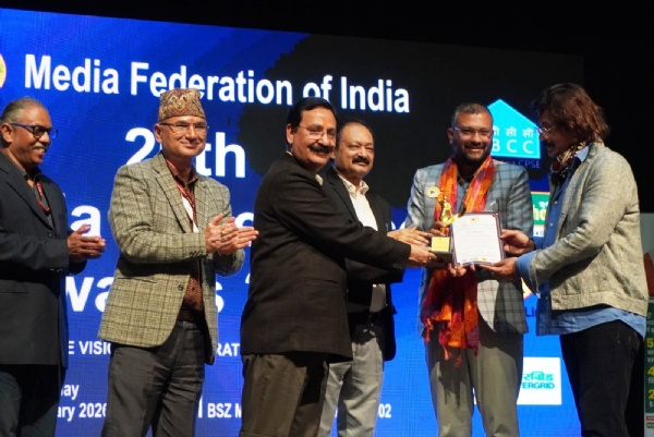 सिक्किमका पत्रकार जगन दाहाल मीडिया एक्सेलेन्स अवार्ड 2026 ले सम्मानित