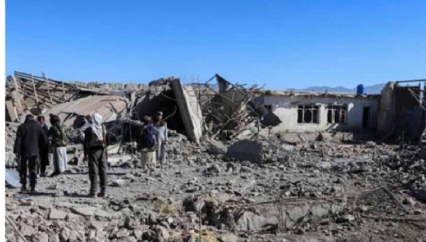 आक्रमणपछिको दृश्य