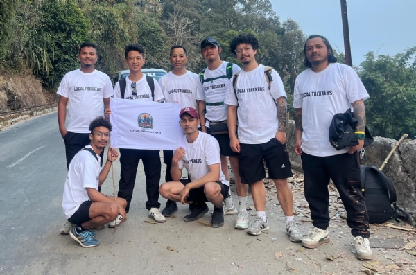 Local trekkers Local trekkers