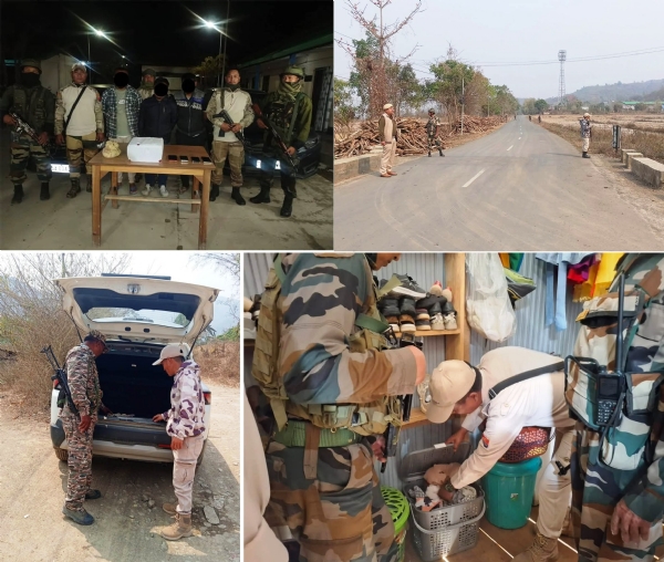 मणिपुरको थौबलमा ठूलो मात्रामा ब्राउन सुगरसहित तीन तस्कर पक्राउ