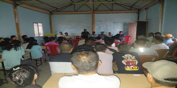 चुनभट्टी र नयाँ कमानमा भागोप्रमोको चुनावी सभा र बुथ स्तरीय चुनाउ कमिटी गठन