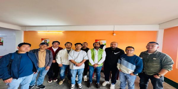 खरसाङमा भारतीय जनता युवा मोर्चाको युवा अड्डा कार्यक्रम सम्पन्न