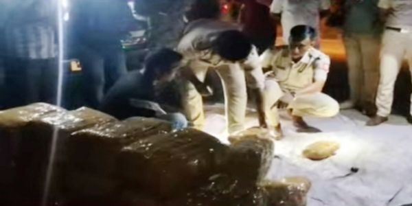 झाड़ग्राम भारी मात्रामा गाँजा बरामद