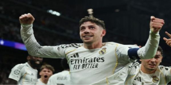 यूईएफए च्याम्पियन्स लिग: फेडेरिको वाल्वर्डेको ह्याट्रिकले रियल म्याड्रिडको जीत