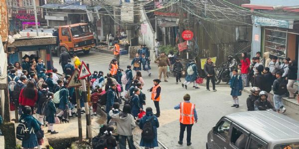 सोनादा ट्राफिक गार्डद्वारा सडक सुरक्षाबारे जनचेतना अभियान शरु