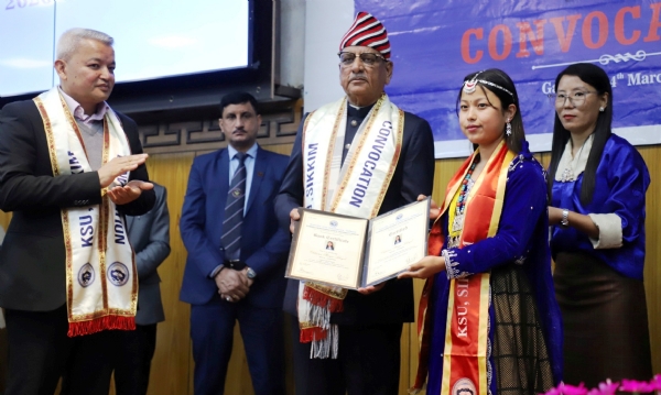 कञ्चनजङ्घा स्टेट युनिभर्सिटीको चौथो दीक्षान्त समारोह सम्पन्न