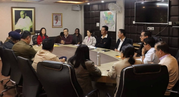 नाम्ची जिल्लामा नगरपालिका चुनाउलाई लिएर तयारी बैठक सम्पन्न