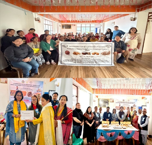 एसएचजी सदस्यहरूका लागि स्थानीय बालीहरूको प्रयोग गरी बेकरी उत्पाद तयार गर्ने प्रशिक्षण प्रदान