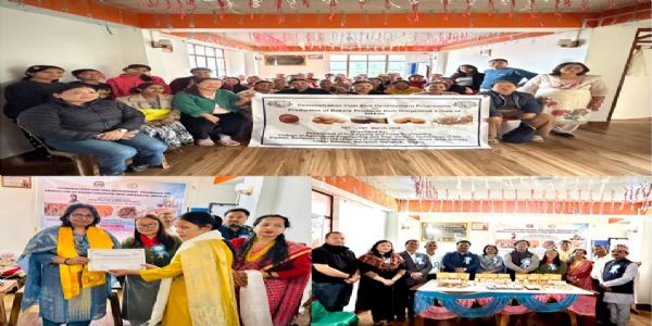 एसएचजी सदस्यहरूका लागि स्थानीय बालीहरूको प्रयोग गरी बेकरी उत्पाद तयार गर्ने प्रशिक्षण प्रदान