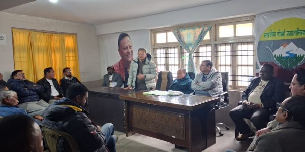 भागोप्रमो 29 नम्बर खरसाङ गिद्ध पहाड समष्टिको सांगठनिक सभा सम्पन्न