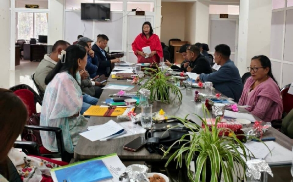 सोरेङ जिल्लाका जिल्ला पञ्चायतहरूको समन्वय बैठक सम्पन्न सोरेङ जिल्लाका जिल्ला पञ्चायतहरूको समन्वय बैठक सम्पन्न