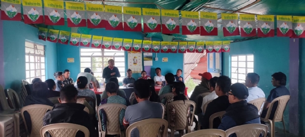 घैयाबारीमा भागोप्रमोको बुथ स्तरीय चुनाव कमिटी गठन