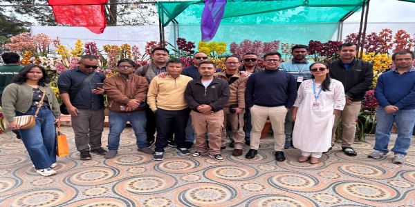 मेघालयका मिडिया टोलीद्वारा आईसीएआर-एनआरसीओको भ्रमण, सिक्किममा इण्डियन अर्किड फेस्टिभल 2026 मा सहभागी
