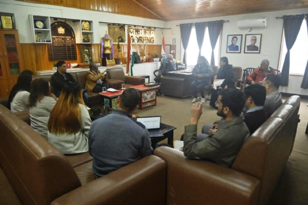 सोरेङ जिल्लामा प्रस्तावित मानसिक स्वास्थ्य परियोजनालाई लिएर बैठक सम्पन्न