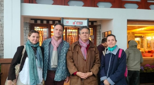 फ्रान्सेली प्रतिनिधिमण्डलको औपचारिक सिक्किम भ्रमण सम्पन्न