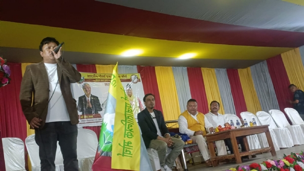 29 नम्बर खरसाङ गिध्द पहाड समष्टिको गौरी शंकरमा भारतीय गोर्खा प्रजातान्त्रिक मोर्चाको चुनावी सभा सम्पन्न