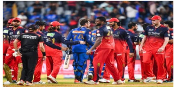 आईपएल 2026: रदरफोर्डको 71 रन व्यर्थ, आरसीबीले मुम्बईलाई 18 रनले हरायो