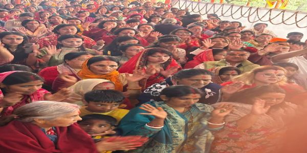 श्री पद्म महापुराण ज्ञान यज्ञ भक्तिभावका साथ सम्पन्न