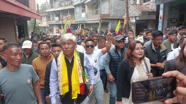 मिरिकमा भारतीय गोर्खा प्रजातान्त्रिक मोर्चाको परिवर्तन यात्रासितै चुनावी जनसभा सम्पन्न