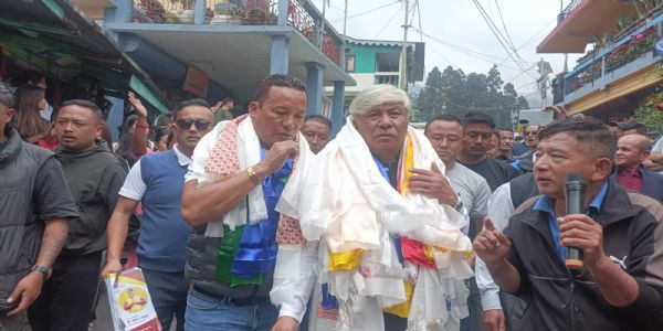 अमर लामाद्वारा तकदाह टिस्टाभेल्लीका विभिन्न स्थानहरुमा चुनाउ प्रचार