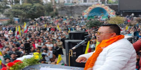 अनित थापाले गरे शिक्षित र दक्ष उम्मेदवारलाई मत दिन आह्वान