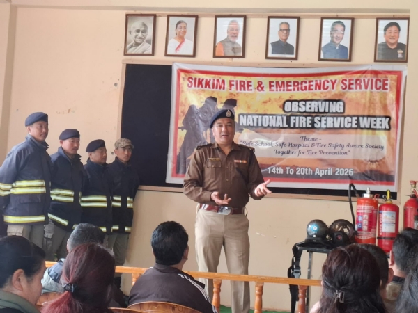 चुङथाङमा राष्ट्रिय अग्नि सेवा हप्ता २०२६ को समापन