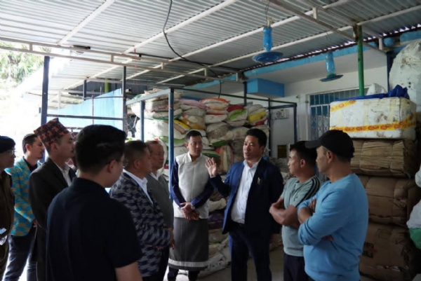 जिल्लापालद्वारा निरीक्षण