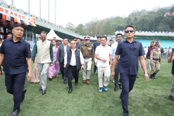 PS Tamang inspected Palzor stadium