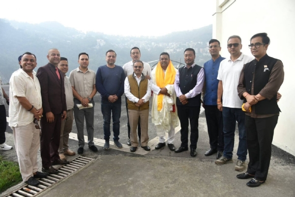 Sambit patra reached sikkim