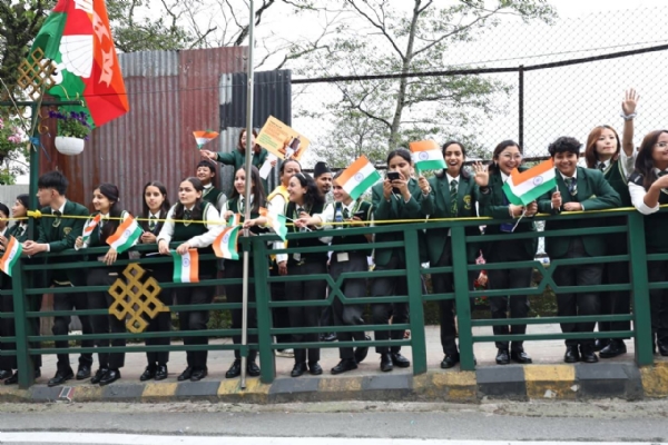 सिक्किमवासीहरू प्रधानमन्त्री मोदीलाई स्वागत गर्न उत्साहित