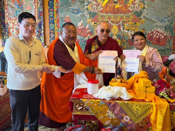 गोश्री ग्यालत्सब रिम्पोछेको जन्मदिन समारोह आयोजित