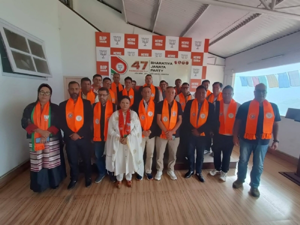 भाजपा सिक्किमले राज्यव्यापी रूपमा पार्टीको 47औं स्थापना दिवस पालन गऱ्यो