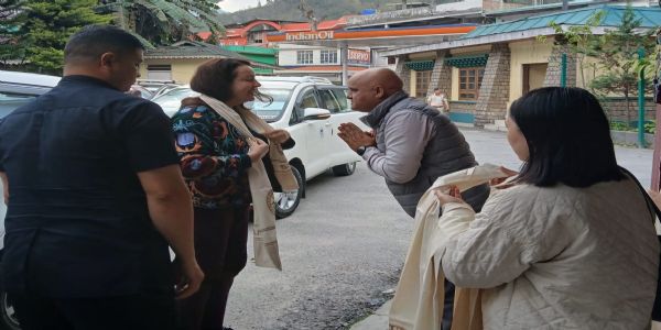 स्विट्जरल्याण्डकी राजदूत माया तिस्साफी सिक्किम भ्रमणमा