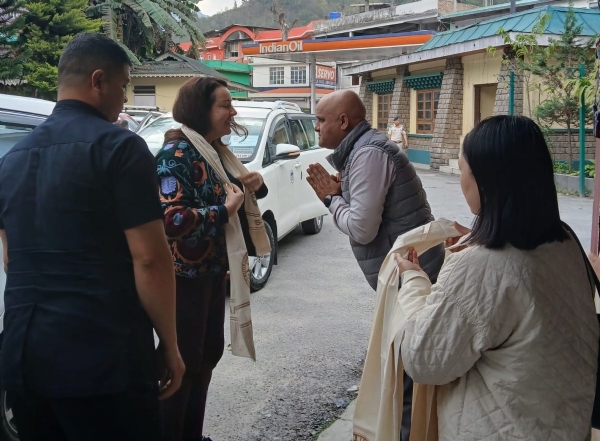 स्विट्जरल्याण्डकी राजदूत माया तिस्साफी सिक्किम भ्रमणमा स्विट्जरल्याण्डकी राजदूत माया तिस्साफी सिक्किम भ्रमणमा