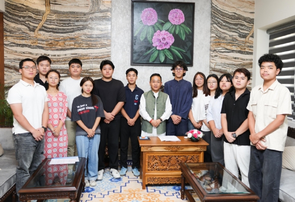 मुख्यमन्त्रीले दिल्लीमा सिक्किम विद्यार्थी संघका कार्यकारी सदस्यहरूसॅंग भेट गरे मुख्यमन्त्रीले दिल्लीमा सिक्किम विद्यार्थी संघका कार्यकारी सदस्यहरूसॅंग भेट गरे