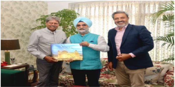 दिल्लीलाई विश्वव्यापी खेलकुद केन्द्र बनाउन छलफल, कपिल देवले दिए समर्थनको आश्वासन