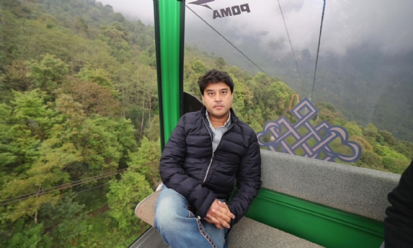 केन्द्रिय मन्त्री ज्योतिरादित्य सिन्धिया