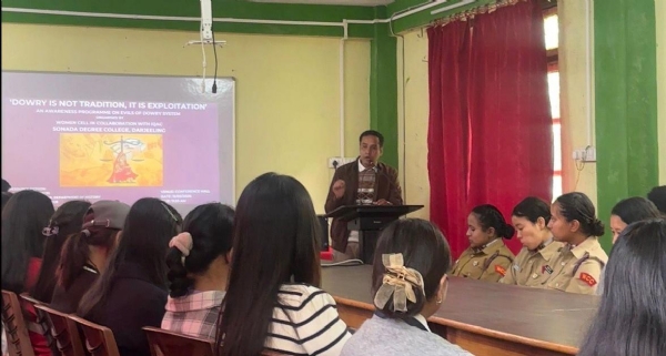 सोनादा डिग्री कलेजमा दाइजो प्रथाको कुप्रभाव बिषयमा व्याख्यान कार्यक्रम