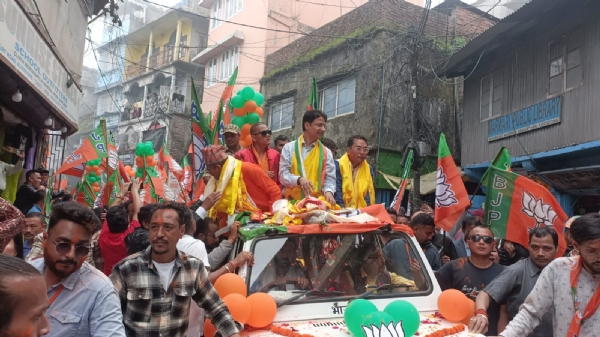 Victory rally