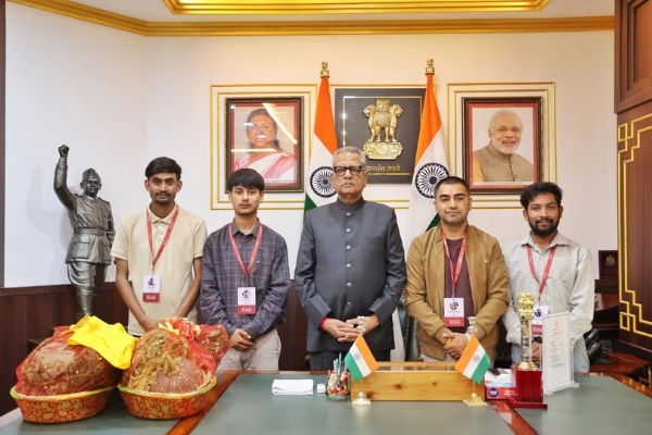डिस्कवर तिमीको प्रतिनिधिमण्डलद्वारा राज्यपालसॅंग शिष्टाचार भेट