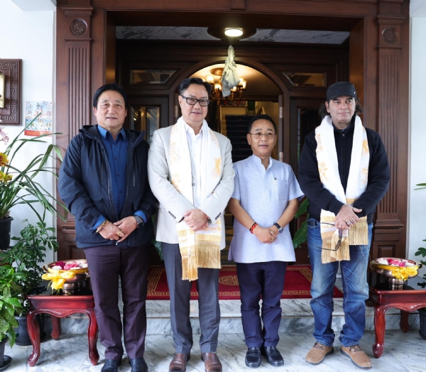 Union minister rijiju me CM PS Tamang