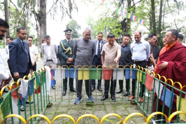 Governor visit to gezing Governor visit to gezing