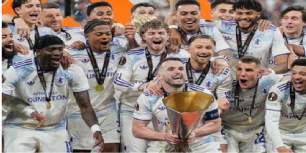 एस्टन विला 30 वर्षपछि युरोपा लिग च्याम्पियन बन्यो, फ्रीबर्गलाई 3-0 ले हराएर उपाधि जित्यो