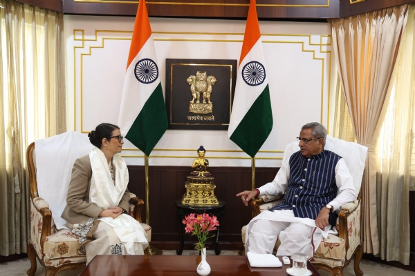 Governor and Meenakshi madan rai