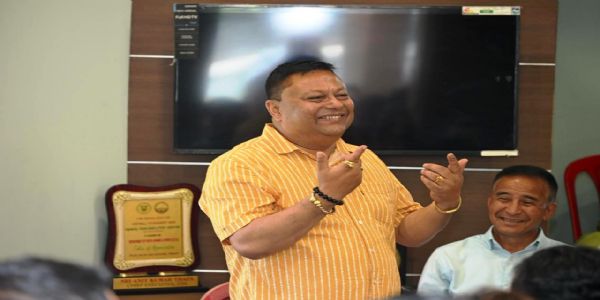 पहेंलिसकेका पातहरू झर्ने त हो नै र आज मसँग साथमा उँभिनु हुने सबै बीजीपीएम पार्टीका हरिया पातहरू हुन्: अनित थापा