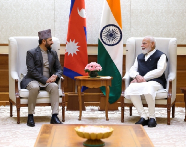 प्रधानमन्त्री नरेन्द्र मोदी रास्वपा अध्यक्ष रवि लामिछाने प्रधानमन्त्री नरेन्द्र मोदी रास्वपा अध्यक्ष रवि लामिछाने
