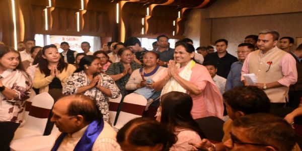 केन्द्रिय राज्यमन्त्री शोभा करन्दलाजेले मिडिया तथा बौद्धिक सम्मेलनमा भाग लिइन्