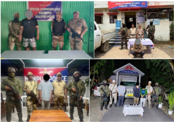 पक्राउ परेका उग्रवादीहरू पक्राउ परेका उग्रवादीहरू