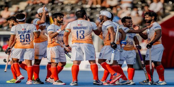 एफआइएच प्रो लिगः भारतले पाकिस्तानलाई 7-1 ले हरायो