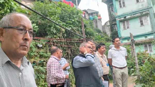 अस्पतालको निरीक्षण